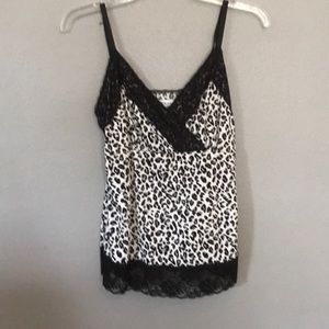 WHBM leopard print cami